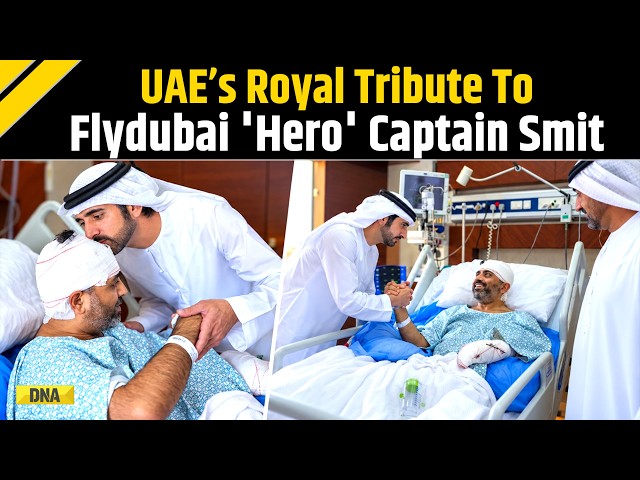 Flydubai Attack: 'Highest Degree Of Courage!' UAE Crown Prince Meets, Praises Capt Smit Machchhar