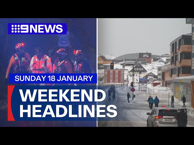 Emergency warning for Northern Beaches; Trump threatens new tariffs | 9 News Australia