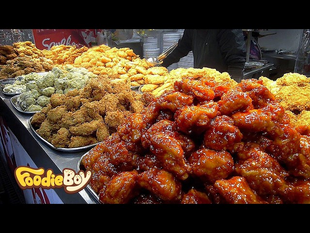 Must-Try Dishes! Korean Traditional Market Street Food Compilation
