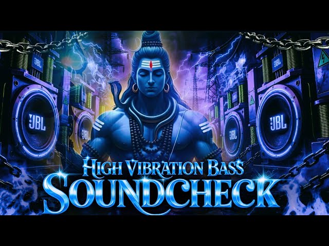 Aao Mahima Gaayen Bholenath Ki 💯 High Frequency SoundCheck 💥 High Tabla Mix - Dj Ashish Jharkhand