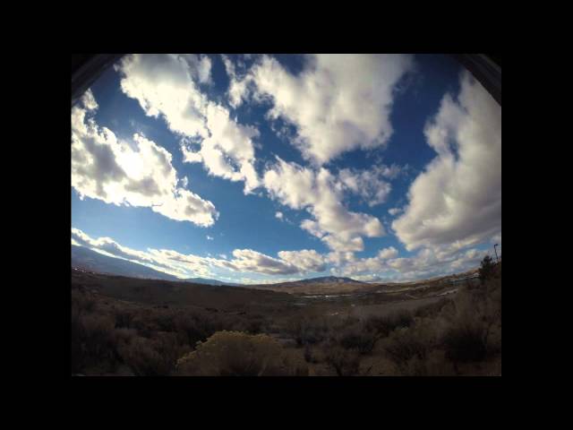 Time-lapse of a Cold Front moving into Reno 11/15/2014