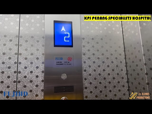 New FUJIHD Elevators at KPJ Penang Specialist Hospital, Bukit Mertajam, Penang, Malaysia. (Lift 1-3)