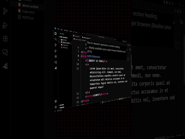 HTML ANCHORS | HTML LINKS | HTML HYPERLINKS | HTML CSS PART 1