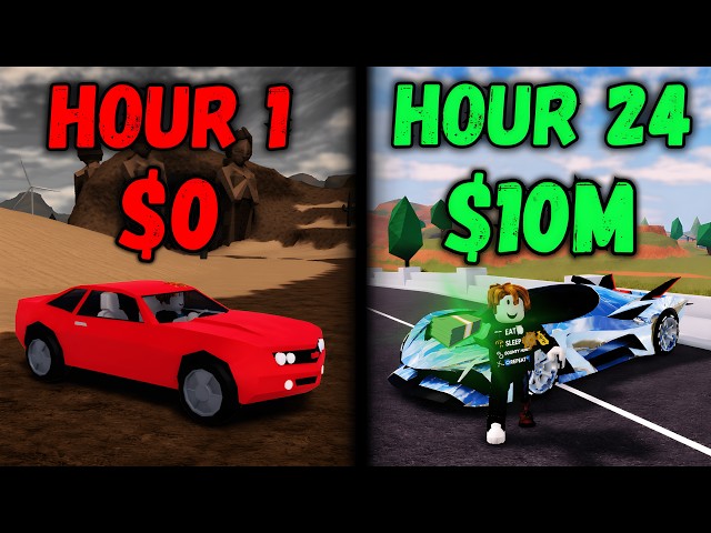How I Made $10M in 24 Hours in Roblox Jailbreak