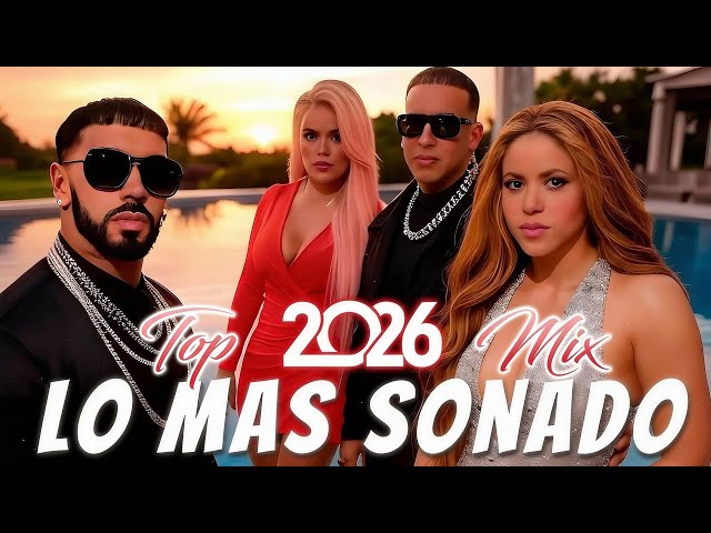 Shakira, Karol G, Feid, Luis Fonsi, Sebastian Yatra, Nacho, Daddy Yankee, Maluma | Pop Latino 2026