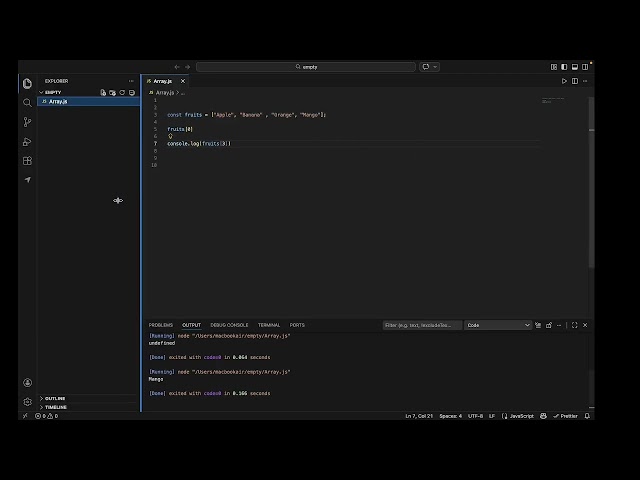 Arrays Explained for Absolute Beginners | JavaScript Tutorial