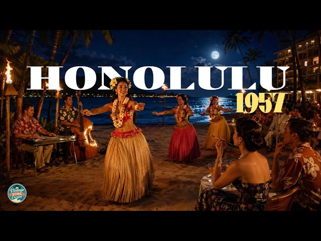 Vintage Hawaii 1957: Doo-Wop Melodies & Dreamy Streets