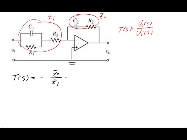 ME 340: Example - Finding the Transfer Function of an OP-Amp Circuit #2