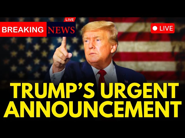 US Breaking News LIVE: Trump Issues Final Ultimatum, World Leaders React | Trump LIVE Announcement