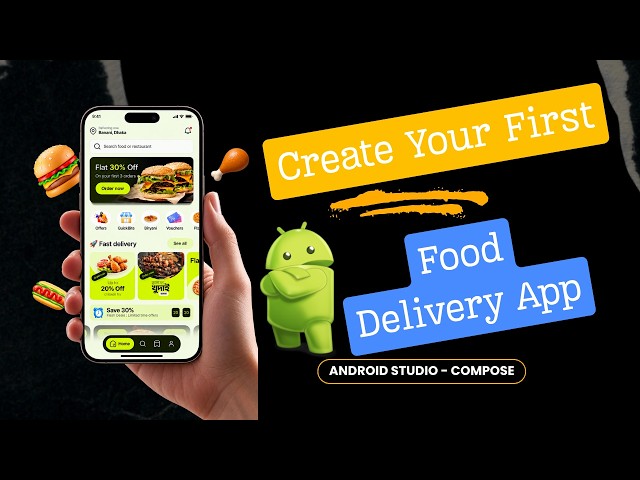 Build Your First Food Ordering Android App with Kotlin & Jetpack Compose