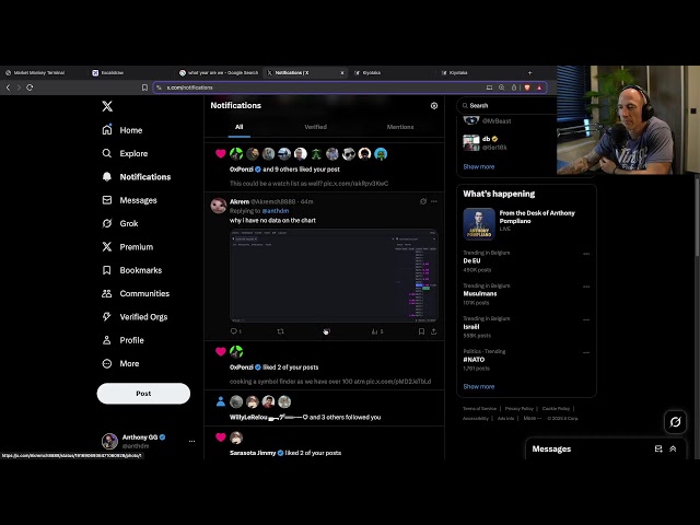 LIVE Coding Market Monkey Trading Platform
