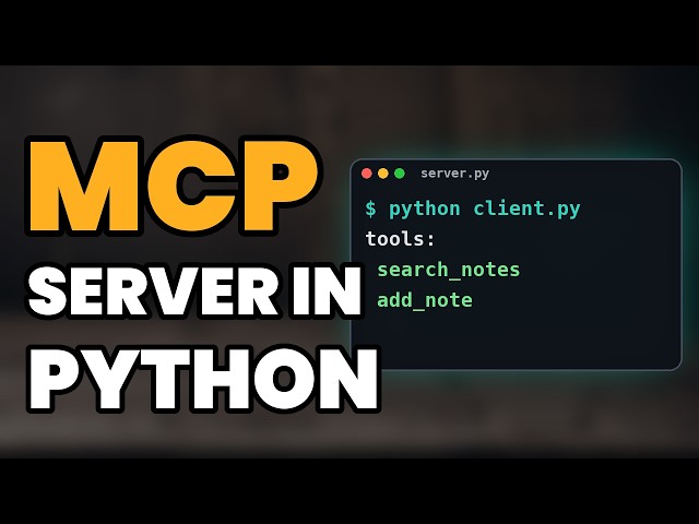 MCP Server Tutorial 2026: Build One in Python and Connect a Client (SDK 2.x)