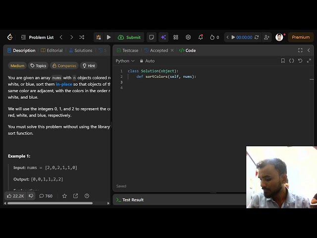 75 Sort Color Leetode In Java