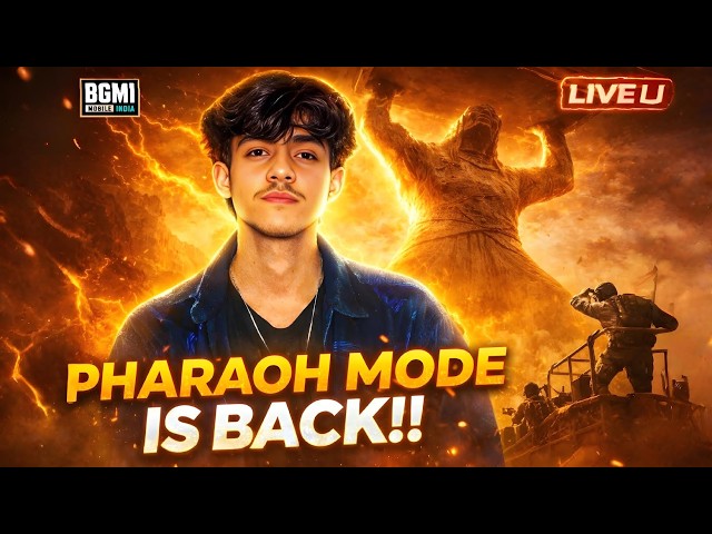💀OG PHARAOH UPDATE IS BACK😍 | VICKYTOR IS LIVE w BGMI #bgmi