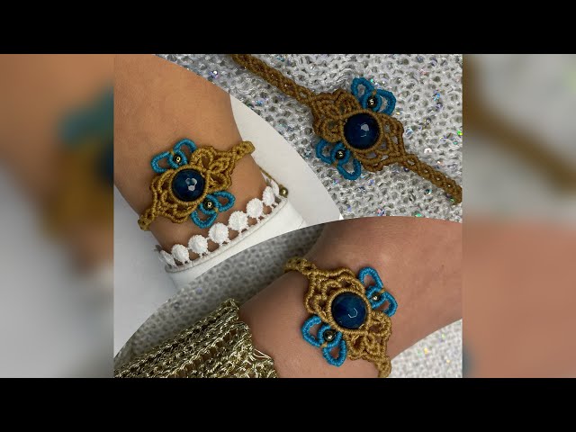 Diy Macrame Bracelet With bead/ How To Make an amazing Macrame Bracelet / Macrame Tutorial