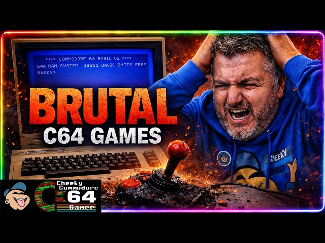 25 Hardest C64 Games Ever Made – You Will Not Finish These