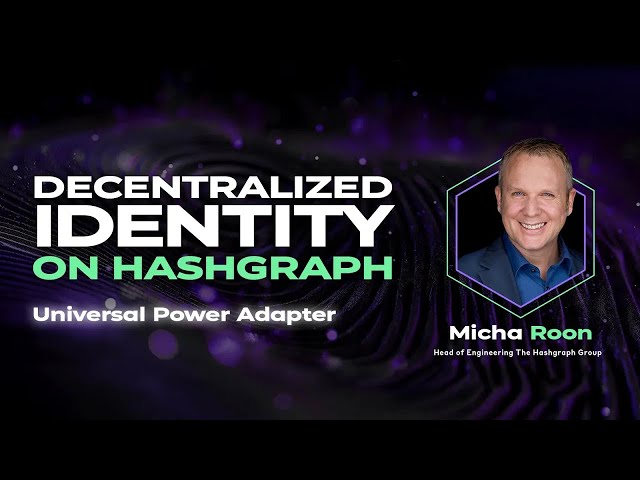 Decentralized Identity on Hedera with Micha Roon, Head of Engineering at The Hashgraph Group