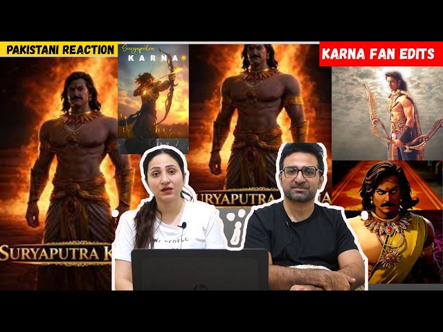Pakistani Reacts to Suryaputra Karn Attitude 🔥Fan Edits Reaction