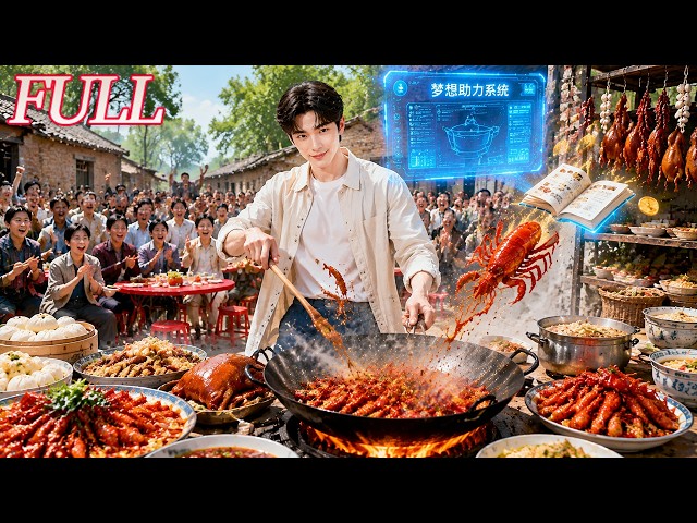 FULL🧡廚神意外穿越到80年代農村吃席現場，面對滿桌粗茶淡飯，他當場露了一手，憑現代廚藝驚艷全村！在連飯都吃不飽的年代，他從擺攤做菜起步，研發新式菜餚，一路擴大生意，帶著全家逆襲致富！