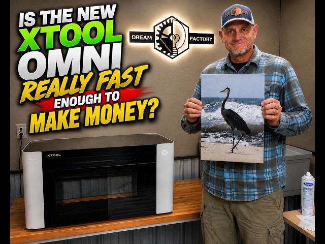 Is the xTool O1 Omni Really fast enough to make money?
