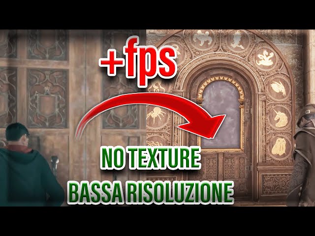 HOGWARTS LEGACY, LE TEXTURE NON CARICANO? ECCO COME RISOLVERE PROBLEMI DI FPS E TEXTURE!