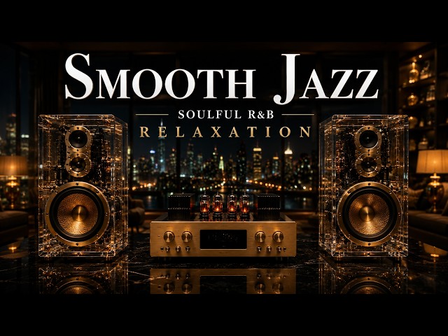 Smooth Jazz & Soul R&B 24/7 – Midnight Jazz Lounge | Relaxing Instrumental Vibes