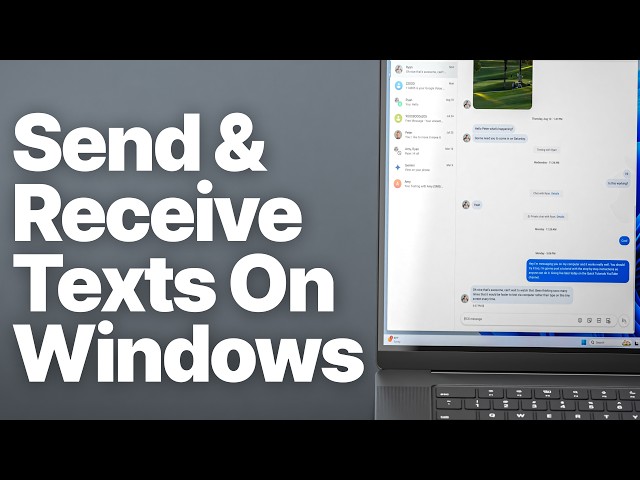 How to Text from PC / Windows Computer (iPhone & Android Guide)