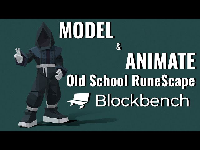 HOW TO MAKE LOW POLY MODELS WITH BLOCKBENCH | PS1 / Old School RuneScape Modeling & Animating!