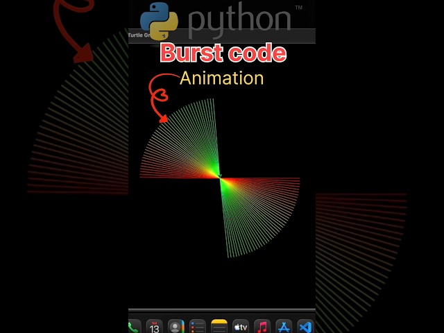Watch Python Draw This Amazing Design 🤯