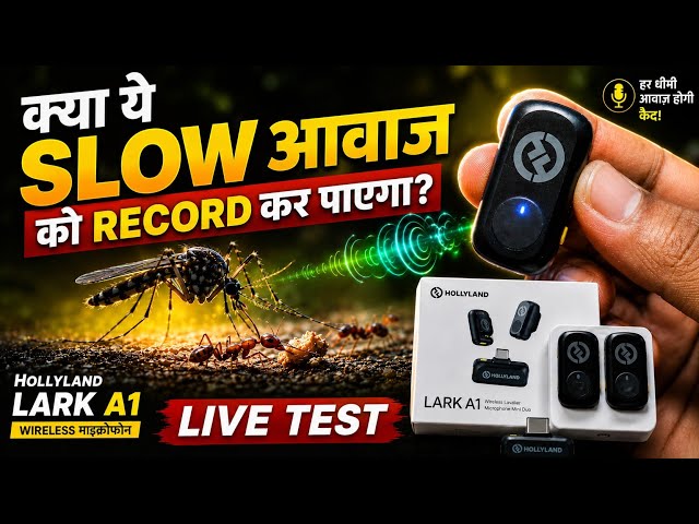 Hollyland Lark A1 Slow Voice Test | Hollyland Lark A1 | Hollyland Lark A1 Mini Duo