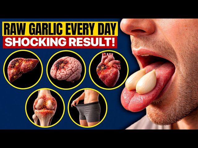 I Ate Garlic at Night for 7 Days and Didn’t Expect THIS to Happen. 99% of People Ignore This