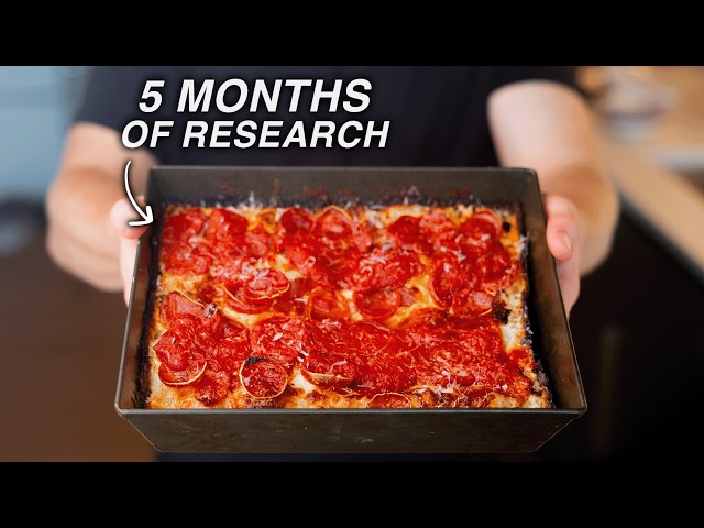 How I Made the Perfect Detroit Pizza (Full Documentary)