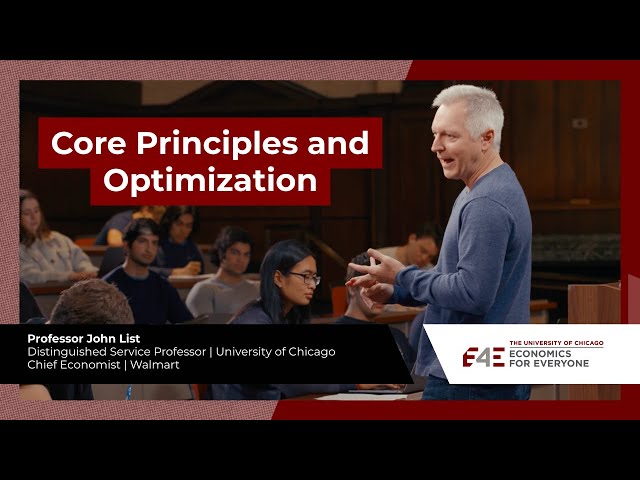 What is Economics & The First Principle: Optimization | Economics For Everyone