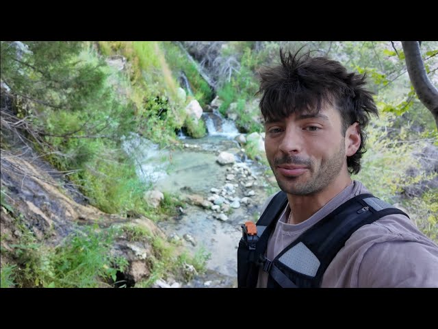 HIKING TO A HOT SPRING FADED 
