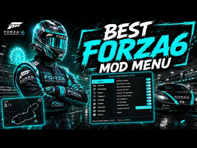 Forza Horizon 6 HACK | BEST FH6 Cheat-Menu | Forza 6 Mod Menu | MONEY GLITCH + Unlimited WheelSpins