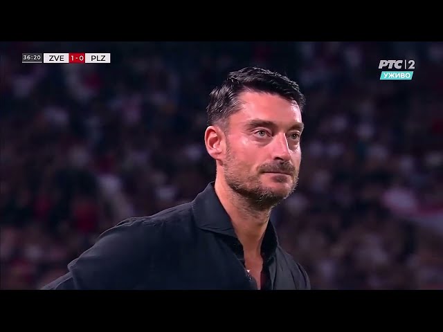 Crvena zvezda Viktoria Plzen 3 : 0 Golovi i sanse