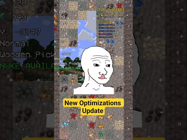 I Made My Game More Power Efficient! #fallingpickaxe #python #youtubeautomation