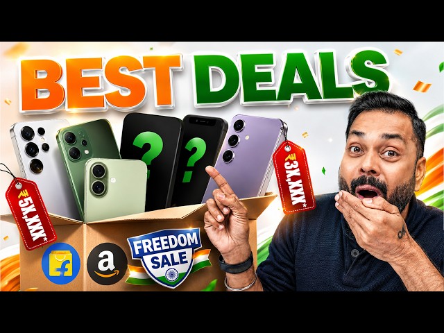 Fake Discounts ला बळी पडू नका!🔥 Amazon & Flipkart Sale मधले Best Smartphone Deals!