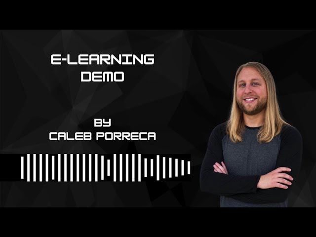 Caleb Porreca | E-Learning Voice Over Demo [2026]