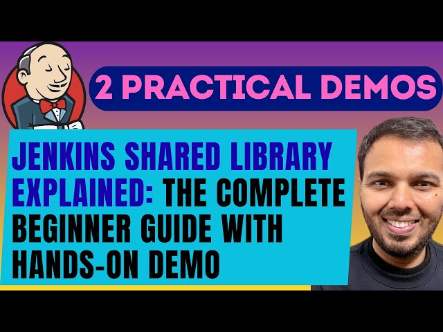 Jenkins Shared Library Explained: The Complete Beginner Guide with Hands-On Demo