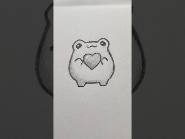 ¡Cosas súper lindas y fáciles para dibujar cuando estás aburrido! ✏️ (Parte 49) #shorts  #kawaii