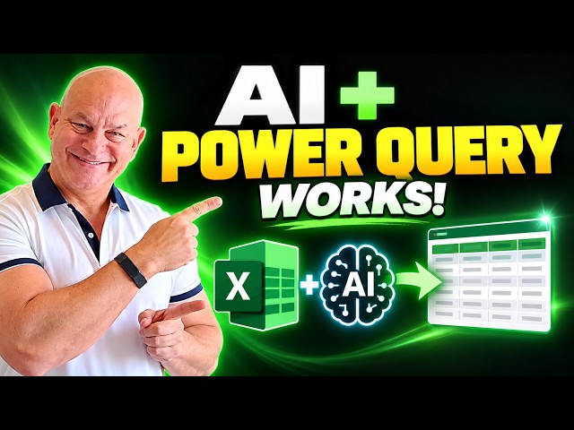 I Don't Know Power Query — AI Automated 100 Excel Files Anyway