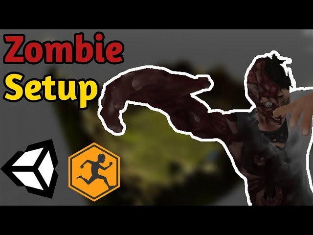 Unity3D Tutorial: Import Zombie Model (Mixamo Animations) - 2018