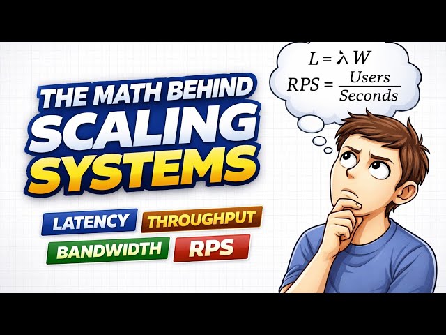 The Math Behind System Design (That Nobody Talks About)
