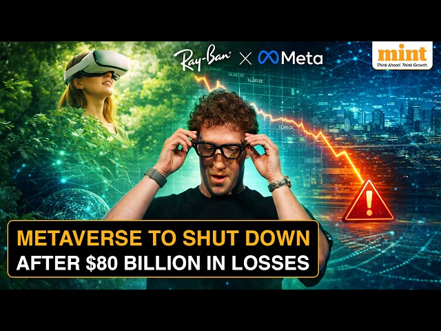 Meta Scales Back VR Metaverse Dreams After Billions Lost | Bets Big On AI And Wearable Tech Future