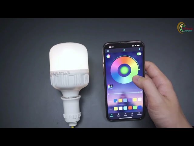 Smart Bulb Magic: Change Colors with Your Android Phone! 🌈💡