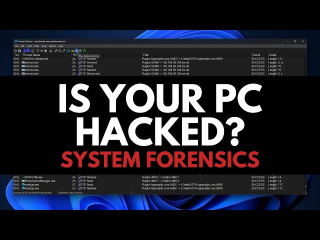 How to tell if your PC is hacked: Intro to System Forensics