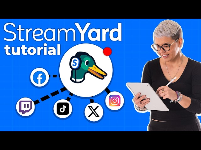 The BEST WAY to LIVE STREAM EVERYWHERE! with StreamYard (Tutorial)