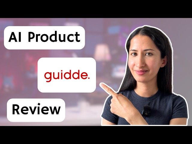 Create Professional Video Tutorials From Just A Screen Recording — Guidde AI 🤖