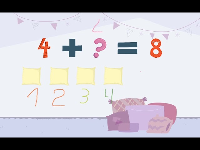 Learn about less and greater numbers. Math for beginners 